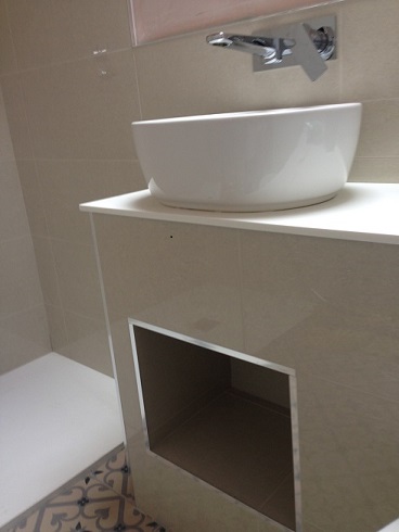 Designer Bathroom Basin Supplied and Fitted by Prestbury Bathrooms